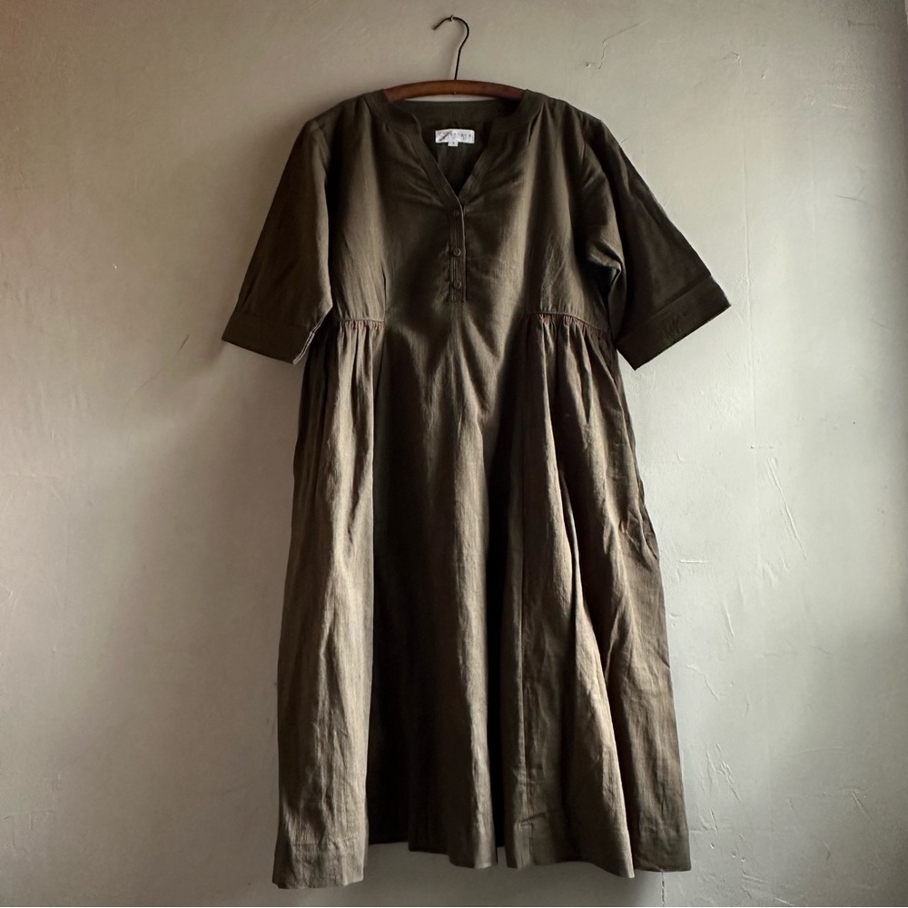 Sahana Byron Bay  short sleeve cotton tunic dress